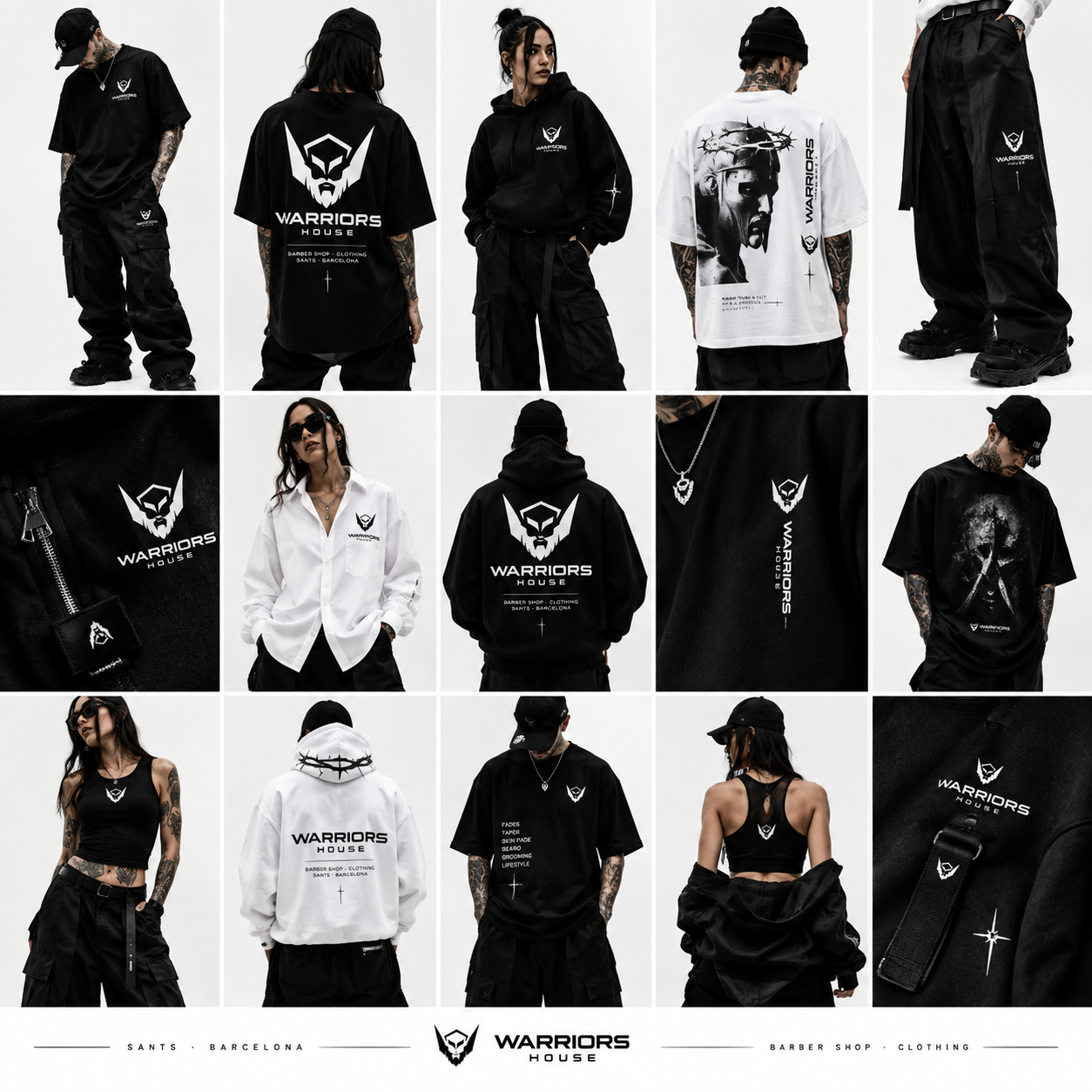 Warriors House apparel lookbook